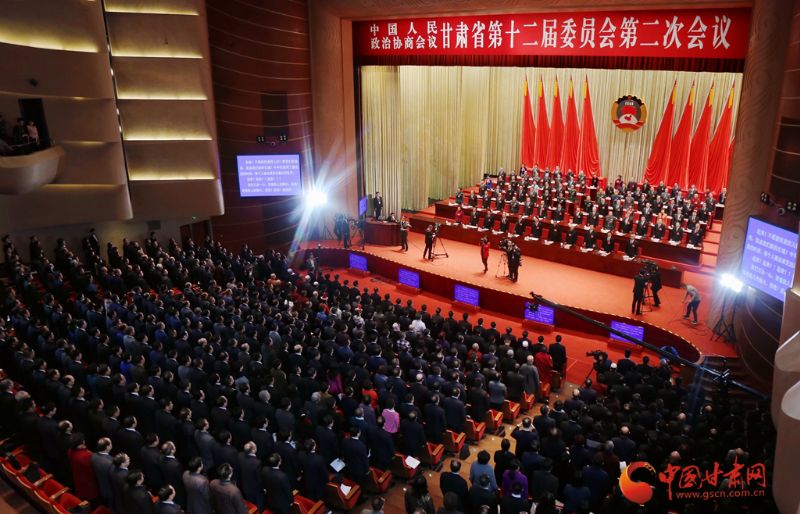 政协甘肃省第十二届委员会第二次会议精彩瞬间一起看