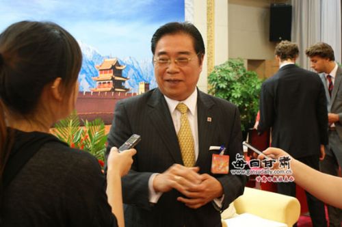 专访甘肃省政协委员、香港物流协会名誉主席苏永安